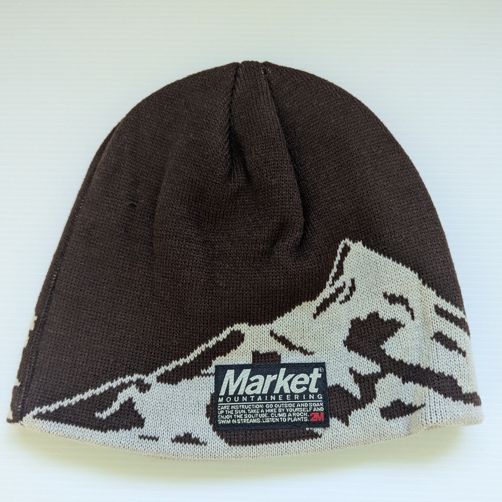 Market Wild Horses Mocha beanie